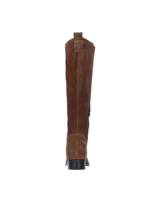 PERLA suede boots GISEL MOIRE | PERLAMARRONE